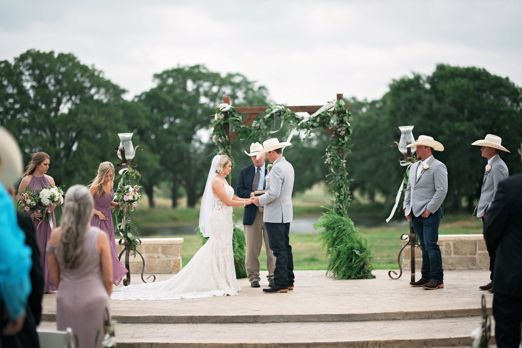 Wedding at Fannin Oaks